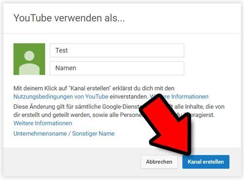 youtube kanal erstellen